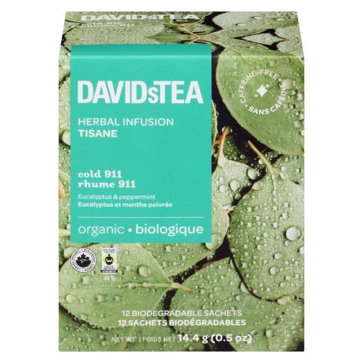 Picture of DAVIDSTEA SINGLE TEA SACHETS - COLD 911 12S